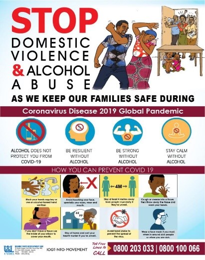 end GBV and Alcohol abuse