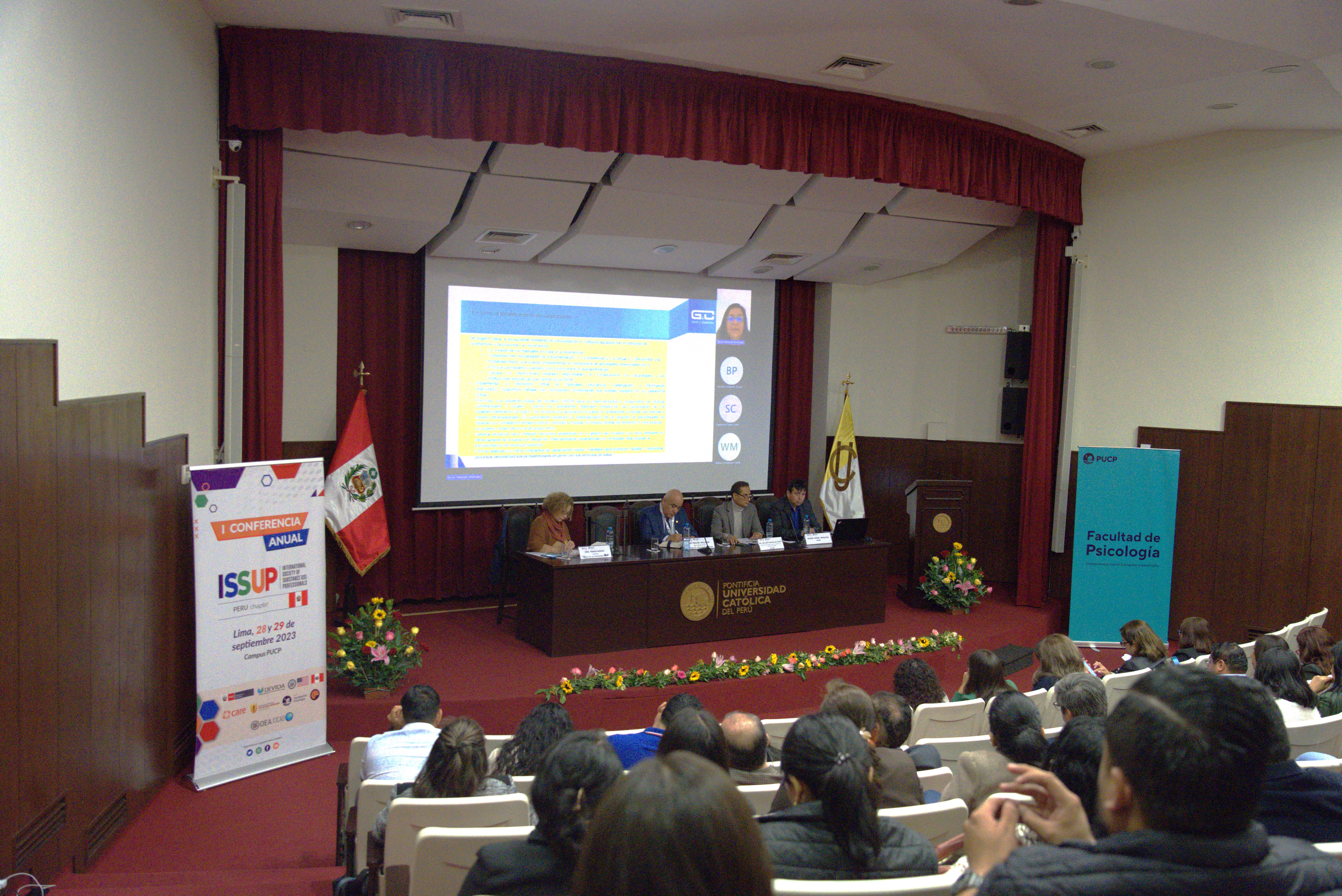 Primera Conferencia Anual ISSUP Perรบ