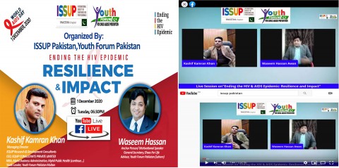ISSUP Pakistan Bölümü ve Pakistan Gençlik Forumu (Uyuşturucu Kullanımını Önleme İçin) Tarafından 1 Aralık 2020 Tarihinde ISSUP Pakistan Bölümünün Facebook Sayfasından Düzenlenen "Karşılıklı Bağımlılık ve Bağımlılık Yanlısı" konulu canlı oturum.
