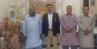 Meeting of Mr. Muhammad Ayub, Senior Adviser, Colombo Plan DAP & Mr. Sana Ullah Rathore, CEO MATH