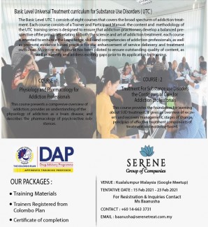 UTC 1 & 2 "Universal Treatment Curriculum for Substance Use Disorders"