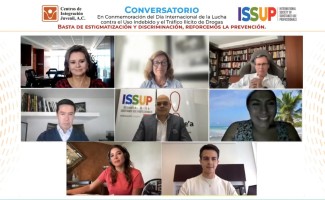 Por un mundo donde las personas sean primero, evitemos el estigma y la discriminación Conversatorio