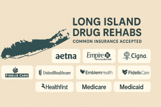 Long Island drug rehabs—common insurance accepted (Aetna, Empire BCBS, Cigna, UnitedHealthcare, EmblemHealth, Fidelis Care, Healthfirst, Medicare, Medicaid).