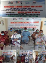 CELEBRAZIONE DEL 26 GIUGNO GIORNATA INTERNAZIONALE CONTRO L'ABUSO E IL TRAFFICO ILLECITO DI DROGHE A CURA DI UMEED CLINIC, ISSUP PAKISTAN, YOUTH FORUM PAKISTAN PRESSO AZAD JAMMU E KASHMIR
