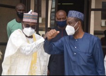 ISSUP Nigeria Capitolo Presidente con il Presidente/Amministratore Delegato NDLEA