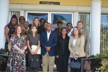 Visite du centre de réadaptation de Sandilands