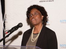 Representante de la Organización Mundial de la Salud en Botswana, Dr. Joseph Namboze