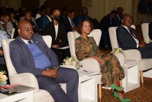 Los VIP en el evento