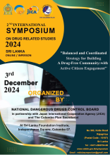 2nd International Symposium on Drug-Related Studies